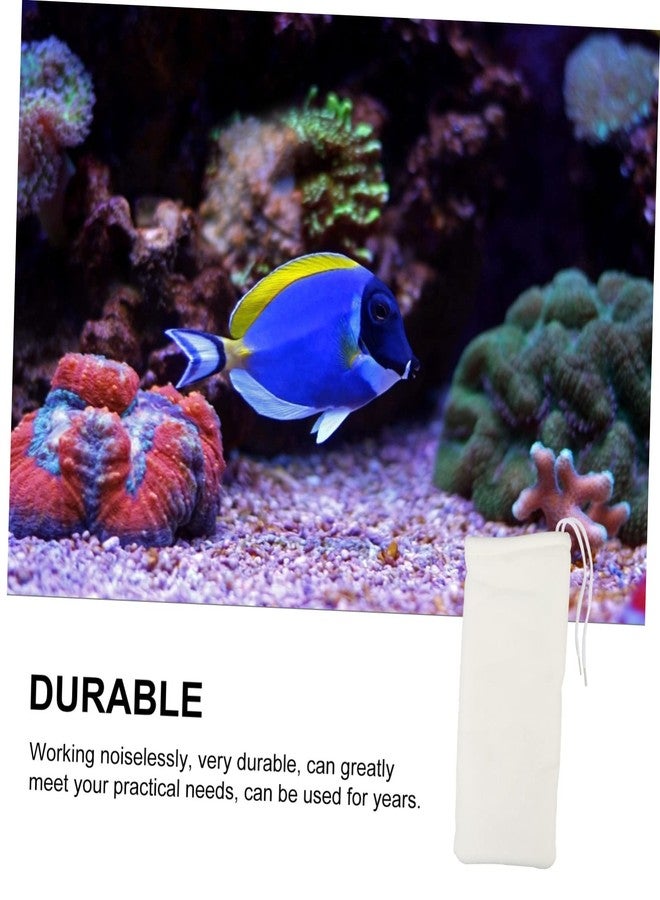 BUGUUYO 3Pcs Aquarium Filter Media Bags Fine Mesh Fish Tank Filtration Bags for Biological Filtration and Water Quality Stability - Image 2